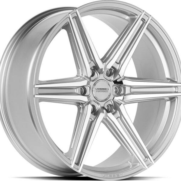 VOSSEN HF62 SILVER POLISHED 9.5x20 6/135 ET15 CB87.1