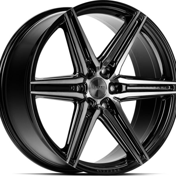 VOSSEN HF62 TINTED GLOSS BLACK 10x24 6/135 ET25 CB87.1