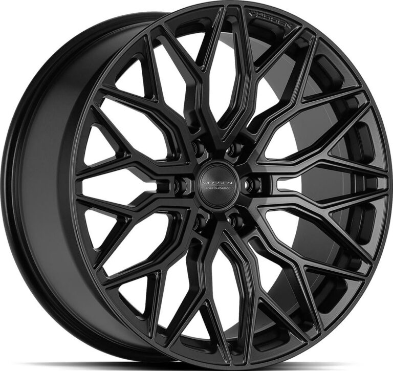 VOSSEN HF63 SATIN BLACK 9.5x22 6139.7 ET20 CB106.1 Alumiinivanteet 27869 1