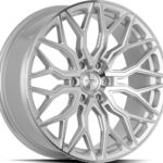 VOSSEN HF63 SILVER POLISHED 9.5x22 6139.7 ET20 CB106.1 Alumiinivanteet 27866 1