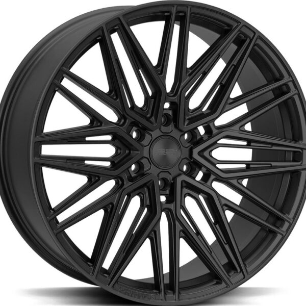 VOSSEN HF65 SATIN BLACK 9.5x22 6135 ET20 CB87.1 Alumiinivanteet 48345 1