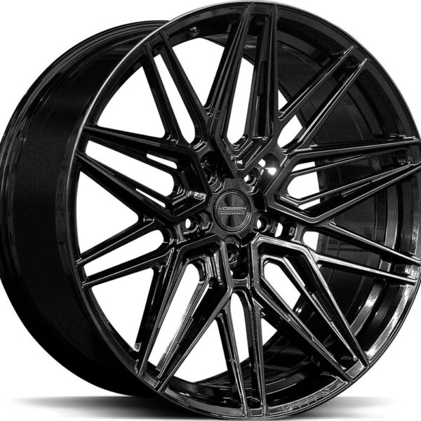 VOSSEN HF7 GLOSS BLACK 9x22 5/112 ET25 CB66.6