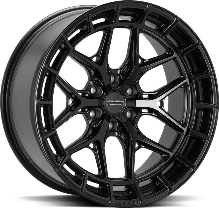 VOSSEN HFX1 SATIN BLACK 10x22 8180 ET 18 CB124.3 Alumiinivanteet 89565 1