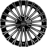 ANTERA A103 PIANO BLACK DIAMOND 5 10x21 10/21 ET50 CB66.6