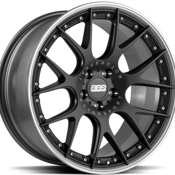 BBS CH-RII SATIN BLACK 9.5x22 5/120 ET33 CB82