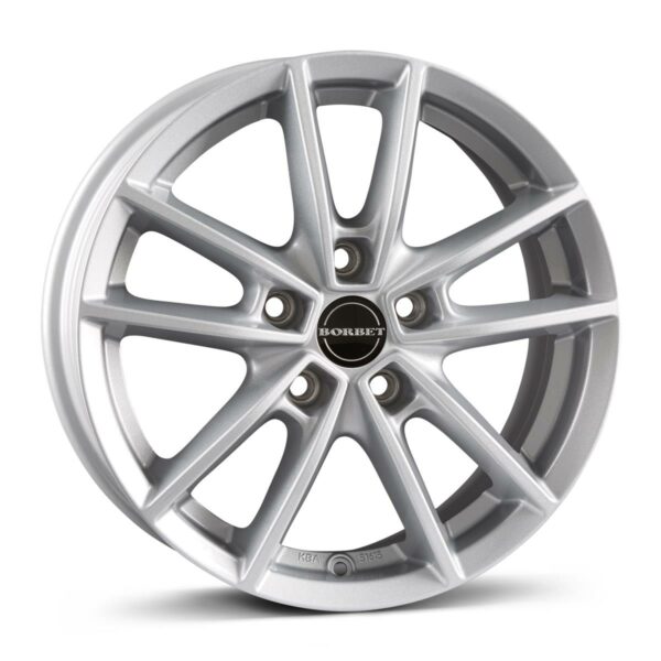 BORBET W CRYSTAL SILVER 7x17 5/112 ET48 CB72.5