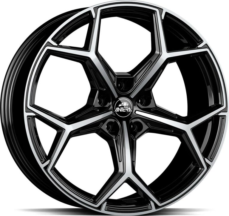 GMP A101 PIANO BLACK DIAMOND 9.5x22 5120 ET35 CB64.1 Alumiinivanteet 124922 1