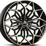 GMP A105 PIANO BLACK CHAMPAGNE 11.5x23 5/120 ET42 CB66.6