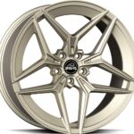 GMP A107 SATIN CHAMPAGNE 8.5x19 5/112 ET40 CB66.6
