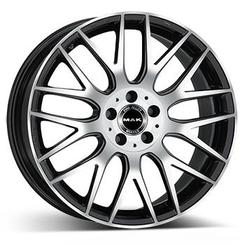MAK ARROW BLACK MIRROR 8x20 5112 ET48 CB66.6 Alumiinivanteet 8552 1 MAK ARROW BLACK MIRROR 8x20 5112 ET48 CB66.6 Alumiinivanteet 8552 1