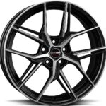 BORBET QX BLACK POLISHED MATT 8.5x20 5/112 ET30 CB66.5
