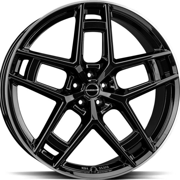 BORBET TF BLACK RIM POLISHED GLOSSY 10.5x24 5/112 ET20 CB66.6