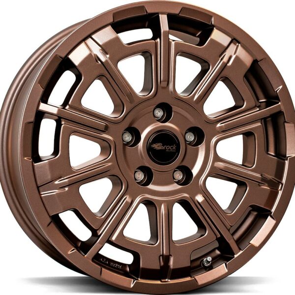 BROCK B45 BRONZE COPPER MATT 8x20 6/139.7 ET15 CB106.1