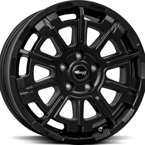 BROCK B45 SATIN BLACK MATT 8x20 6/139.7 ET25 CB100.1