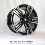 Flow Forged - 21X10 5X112 ET41 CB66.6 METAL BLACK Alumiinivanteet