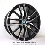 Flow Forged - 20X11 5X120 ET37 CB74.1 METAL BLACK Alumiinivanteet