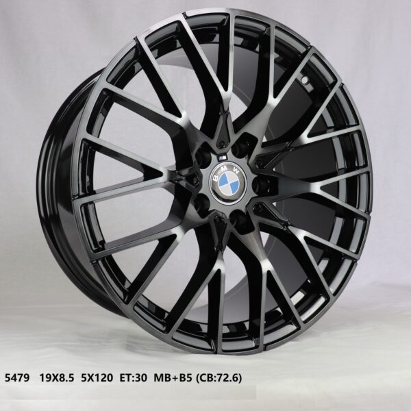 Flow Forged - 19X8.5 5X120 ET30 CB72.6 METAL BLACK Alumiinivanteet