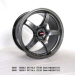 Flow Forged - 18X9.5 5X114.3 ET35 CB73.1 GUN GREY Alumiinivanteet