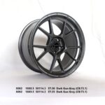 Flow Forged - 18X9.5 5X114.3 ET35 CB73.1 GUN GREY Alumiinivanteet