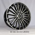 Flow Forged - 18X8.5 5X112 ET52 CB66.6 METAL / BLACK Alumiinivanteet