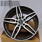 Flow Forged - 19X9.5 5X112 ET35 CB66.6 METAL / BLACK Alumiinivanteet