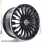 Flow Forged - 18X9 5X112 ET45 CB66.5 METAL/BLACK Alumiinivanteet