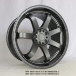 Flow Forged - 20X11 5X114.3 ET25 CB73.1 MATT GUNMETAL Alumiinivanteet