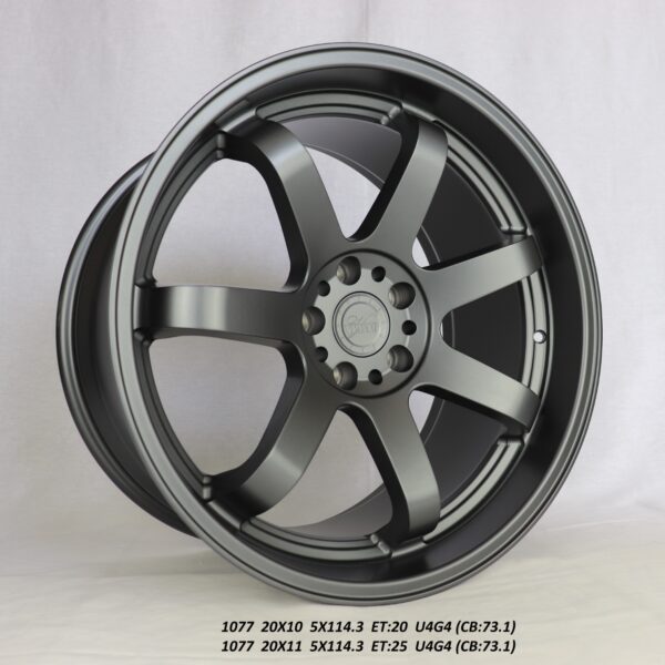 Flow Forged - 20X11 5X114.3 ET25 CB73.1 MATT GUNMETAL Alumiinivanteet