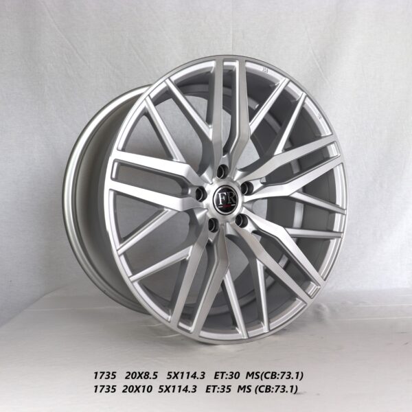 Flow Forged - 20X8.5 5X114.3 ET30 CB73.1 METAL SILVER Alumiinivanteet
