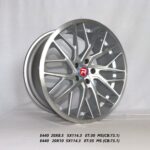 Flow Forged - 20X8.5 5X114.3 ET30 CB73.1 METAL SILVER Alumiinivanteet
