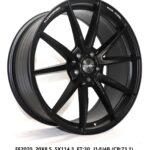 Flow Forged - 20X8.5 5X114.3 ET30 CB73.1 MATT BLACK Alumiinivanteet