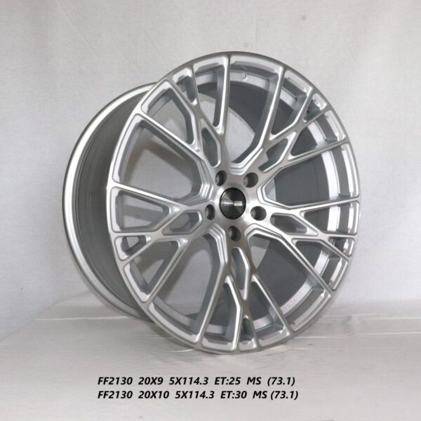 Flow Forged - 20X10 5X114.3 ET30 CB73.1 SILVER Alumiinivanteet