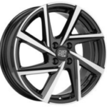 MSW 80-4 GLOSS BLACK FULL POLISHED 6,5X 6.5x16 5/16 ET32 CB65.1