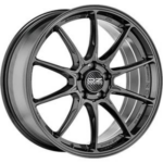 OZ RACING HYPER GT HLT STAR GRAPHITE 5X1 7.5x17 5/17 ET50 CB75