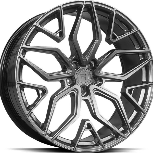 R-SERIES R17 HYPER BLACK 10x23 5/112 ET38 CB66.6