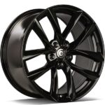 STATUSFÄLGAR ELECTRIC BLACK GLOSSY 9.5x19 5/114.3 ET45 CB64.1