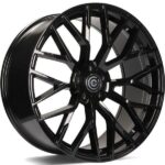 STATUSFÄLGAR WEALTHY BLACK GLOSSY 8x18 5/112 ET42 CB66.5