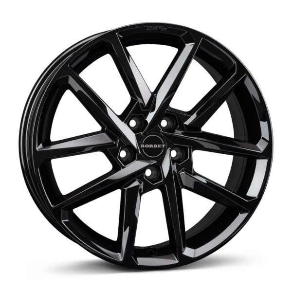 BORBET N BLACK GLOSSY 6.5x16 4/108 ET37 CB72.5