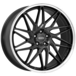 DOTZ TANAKA DARK GUNMETAL/POLISHED LIP 10x21 10/21 ET35 CB70.1