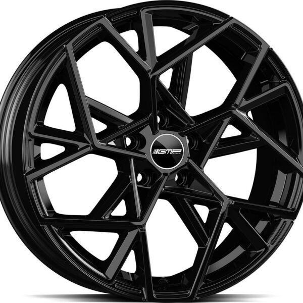 GMP CARTESIO GLOSSY BLACK 6.5x16 5110 ET35 CB65.1 Alumiinivanteet 135016 1.jpeg