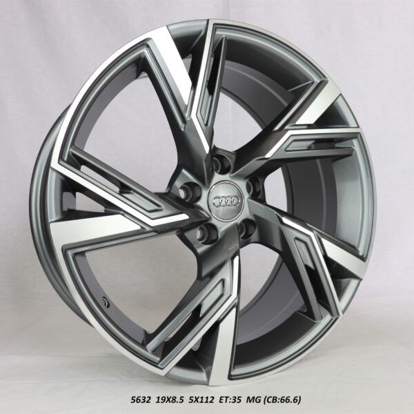 Flow Forged - 19X8.5 5X112 ET35 CB66.6 METAL GREY Alumiinivanteet