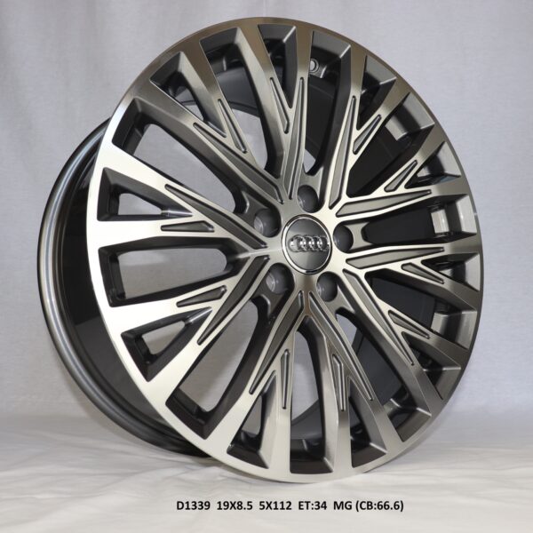 Flow Forged - 19X8.5 5X112 ET34 CB66.6 METAL GREY Alumiinivanteet
