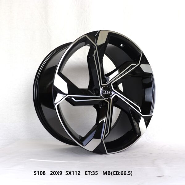 Flow Forged - 20X9 5X112 ET35 CB66.5 METAL BLACK Alumiinivanteet