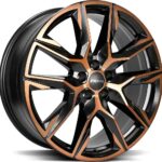 RONAL R71 JET BLACK COPPER MATT FRONT CU 10.5x21 5/130 ET64 CB71.6