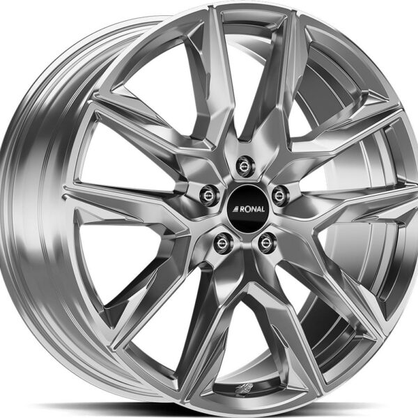RONAL R71 PLATINUM SILVER 10.5x21 5/130 ET64 CB71.6