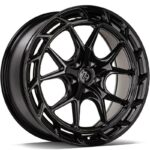STATUSFÄLGAR SCF-W BLACK GLOSSY 8x18 5/120 ET33 CB72.6