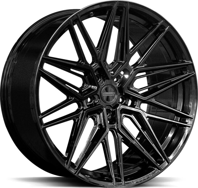 VOSSEN HF7 GLOSS BLACK 9x22 5120 ET30 CB72.6 Alumiinivanteet 33156 1