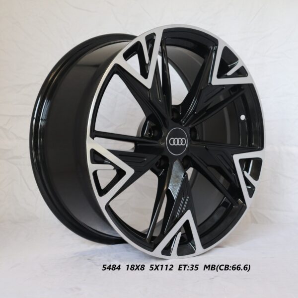 Flow Forged - 18X8 5X112 ET35 CB66.6 METAL BLACK Alumiinivanteet
