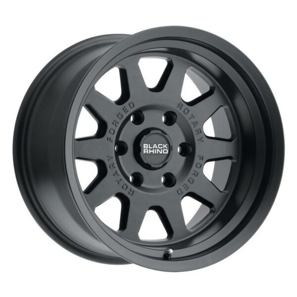 BLACK RHINO STADIUM MATTE BLACK 8x17 5/130 ET45 CB78.1