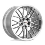 STATUSFÄLGAR EAGLE SILVER W/ MIRROR CUT FACE & LIP 10.5x19 5/120.65 ET69 CB70.3